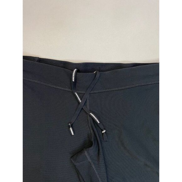 Nike Filament Running Capri Leggings 3/4 Women Medium Black 405334 010 - Picture 3 of 7